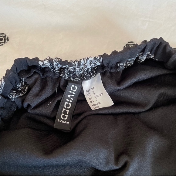 💀 H&M | Día de Los Muertos (Day of the Day) Sugar Skull High-Low Skirt 💀 - Picture 6 of 8